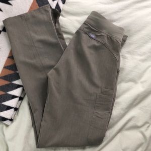 Figs Cargo Scrub Pant- Heather Olive Color- Tall